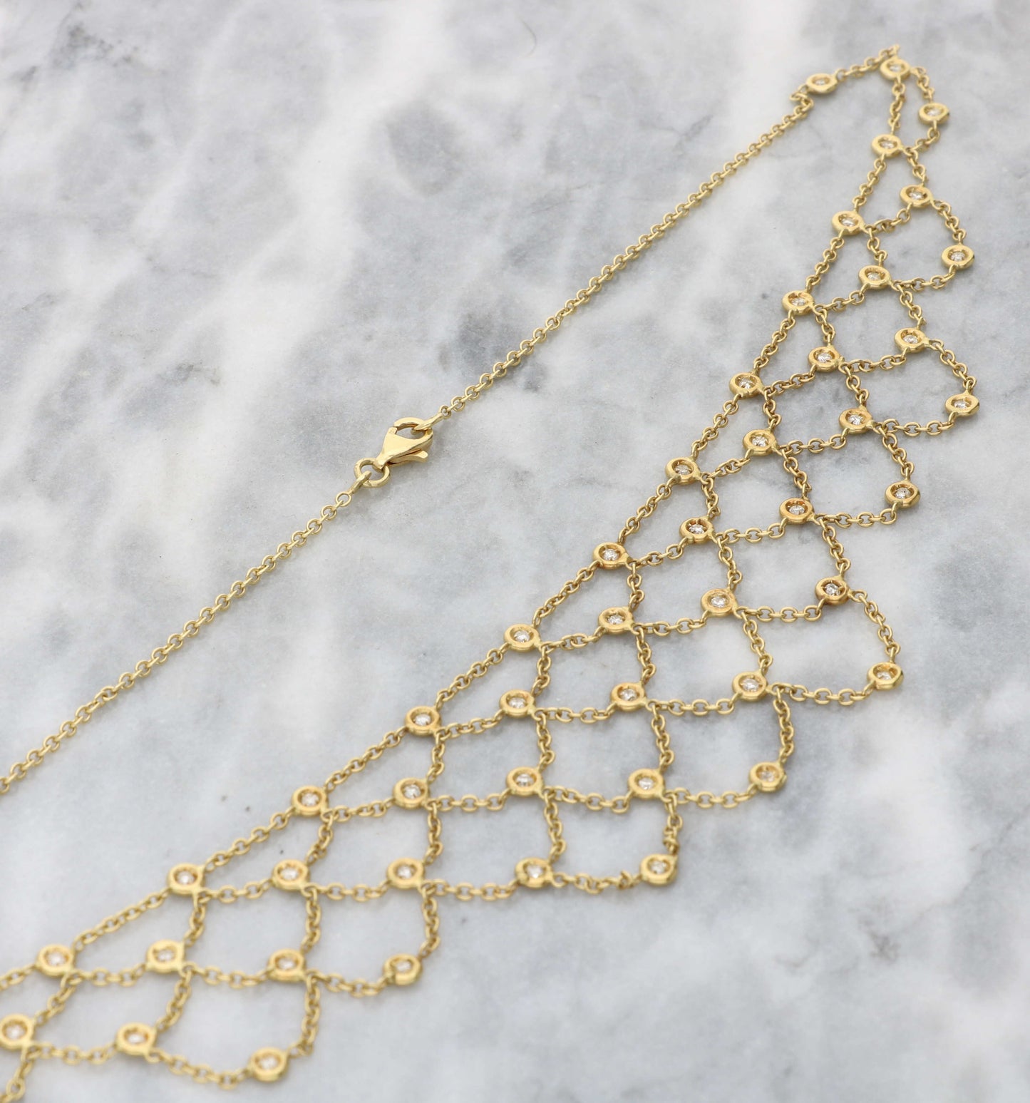18ct diamond necklace