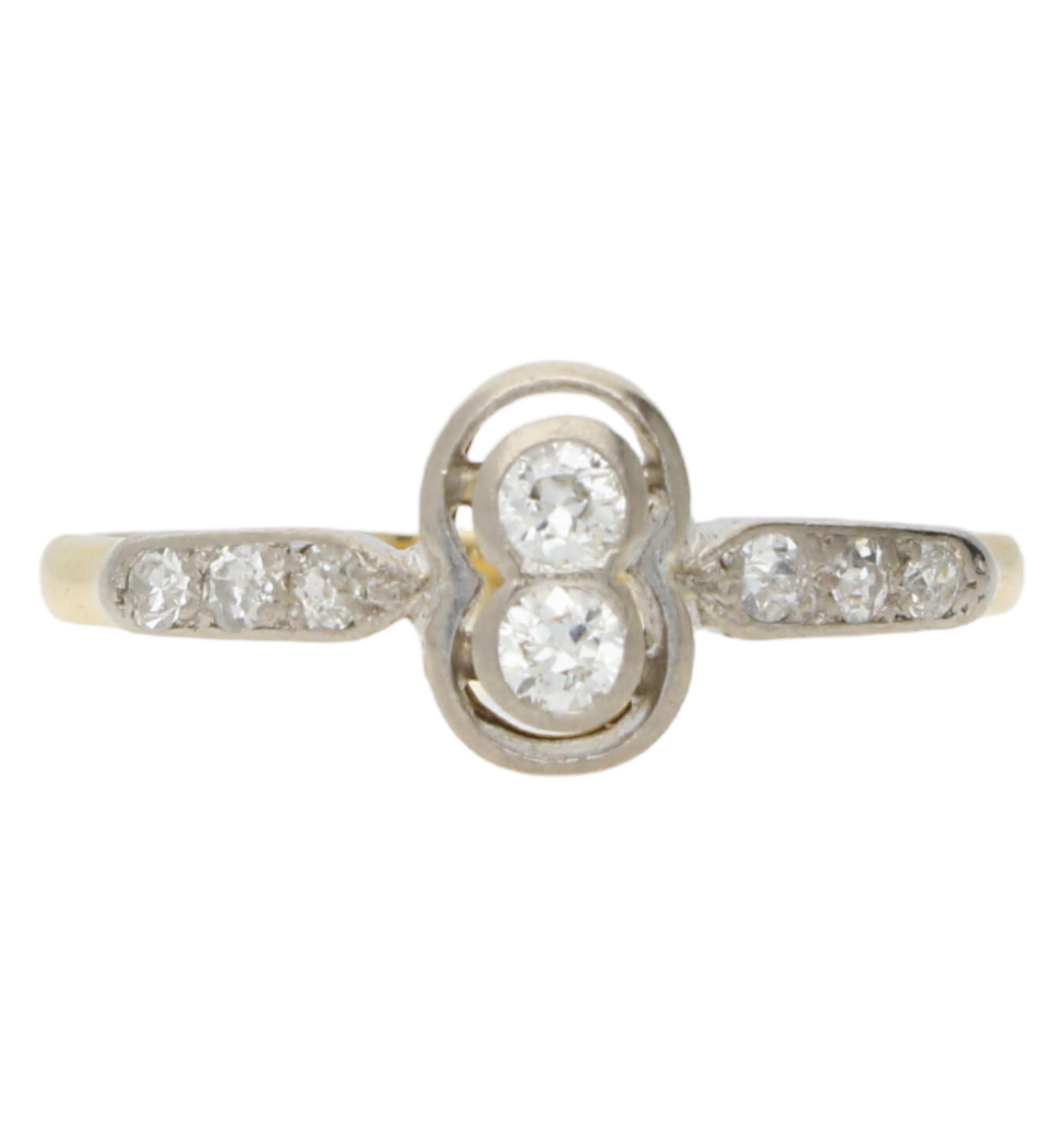 18ct and platinum diamond ring