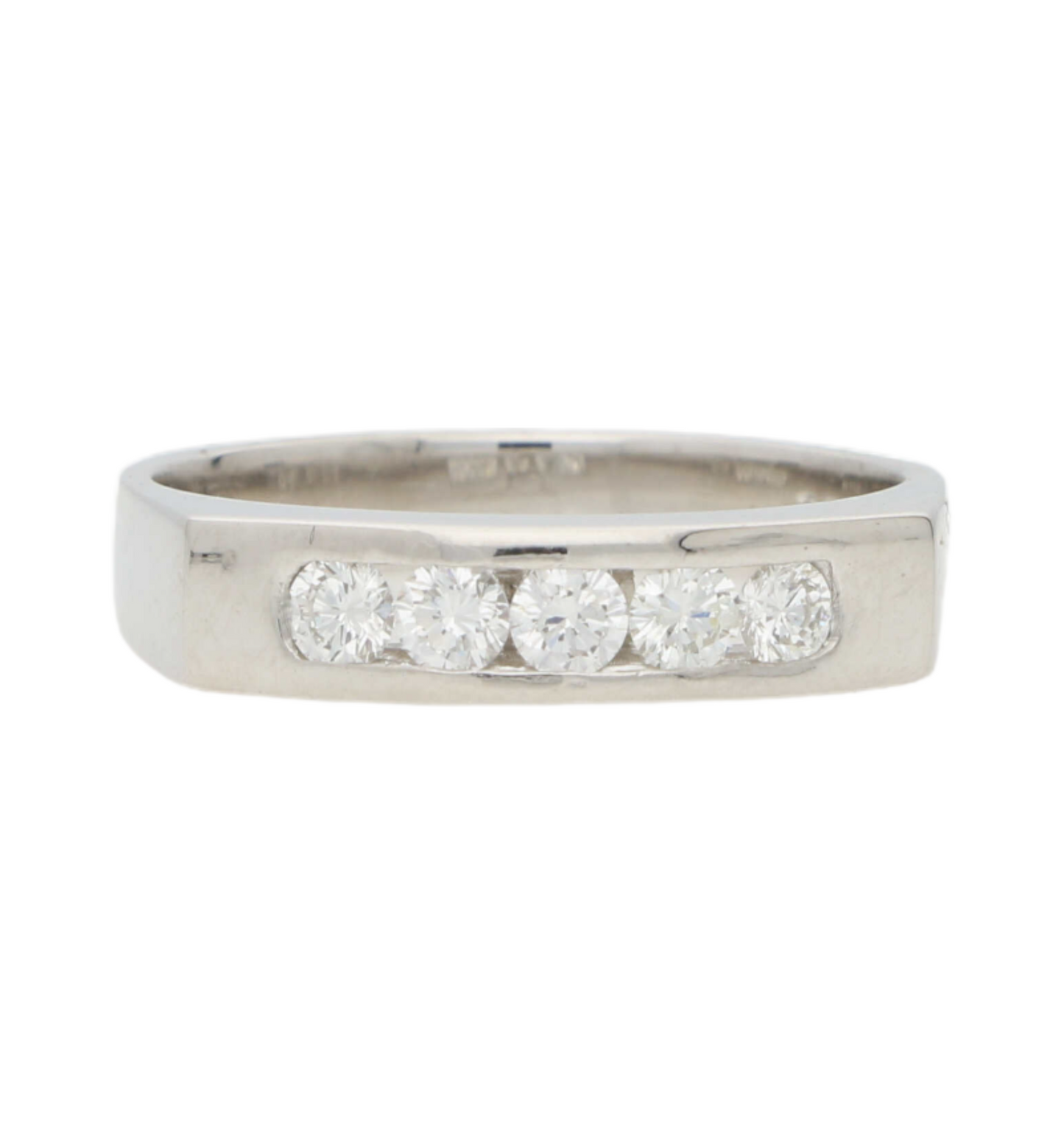 18ct diamond 5 stone ring