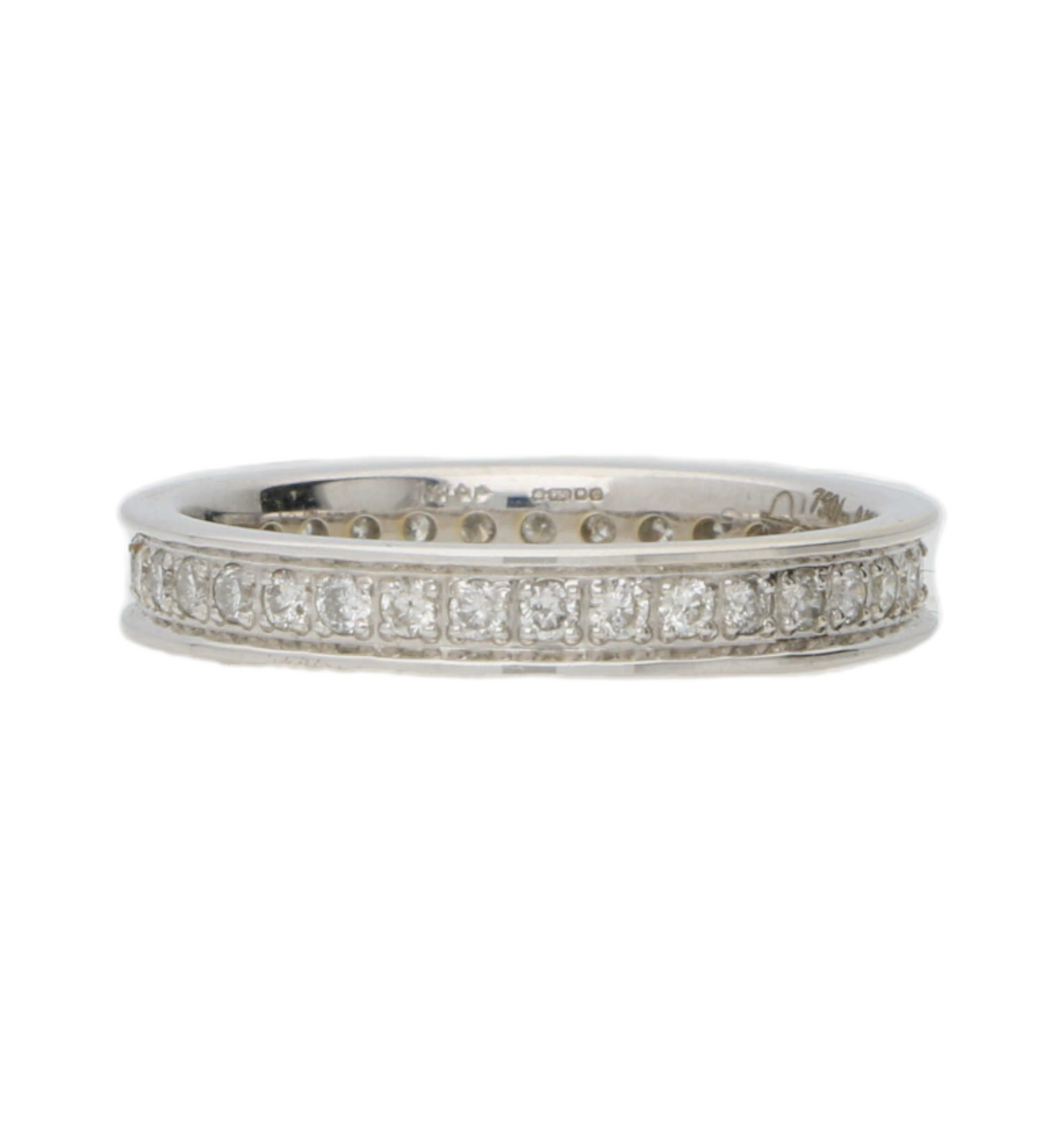 18ct diamond full eternity ring