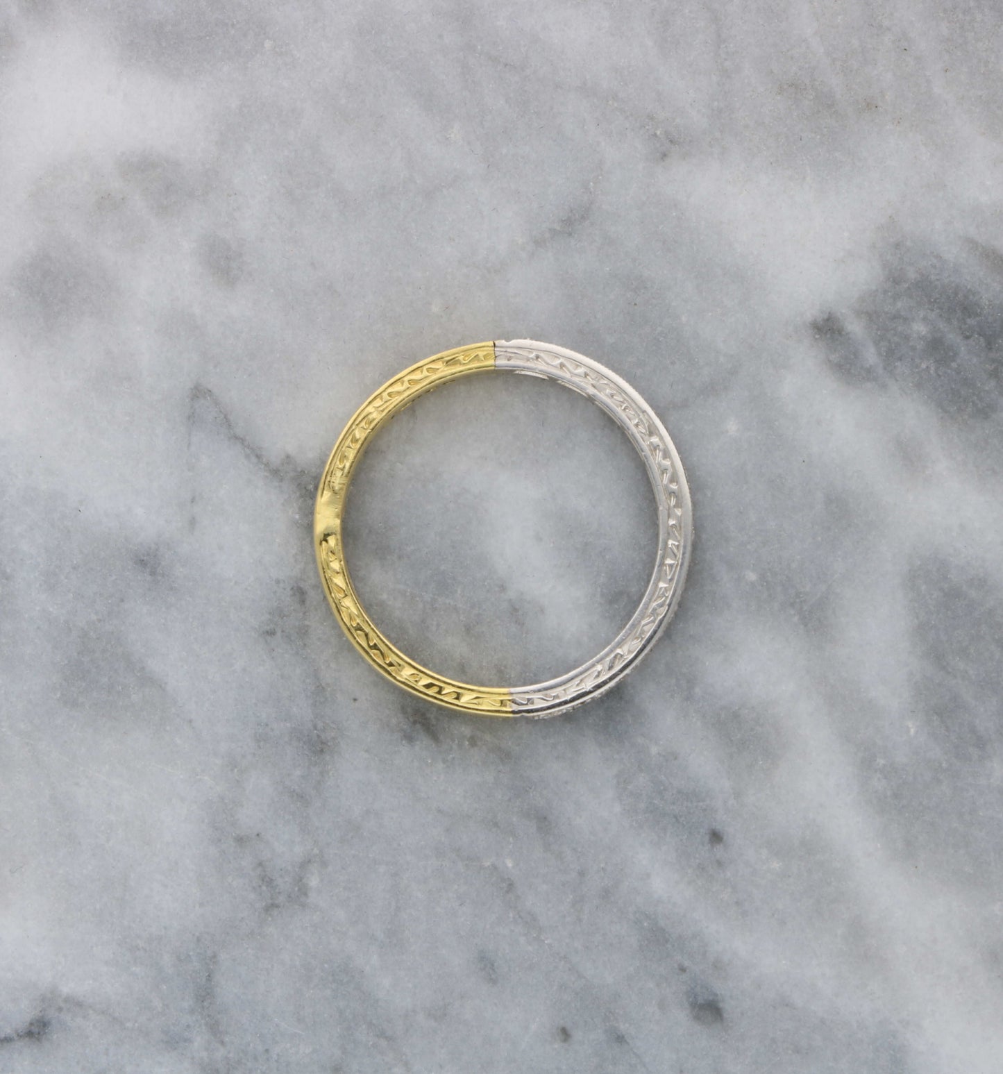 18ct diamond half eternity ring