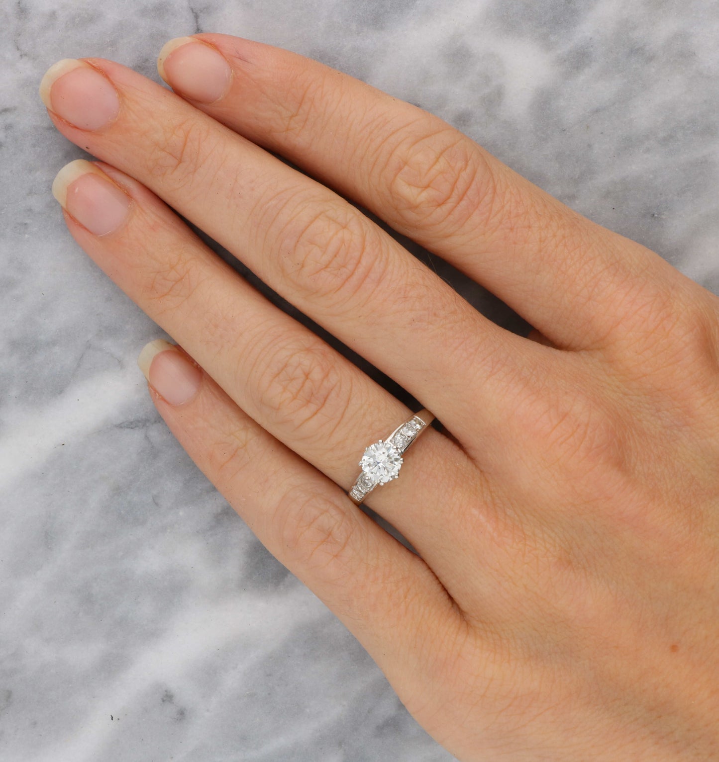 18ct diamond engagement ring