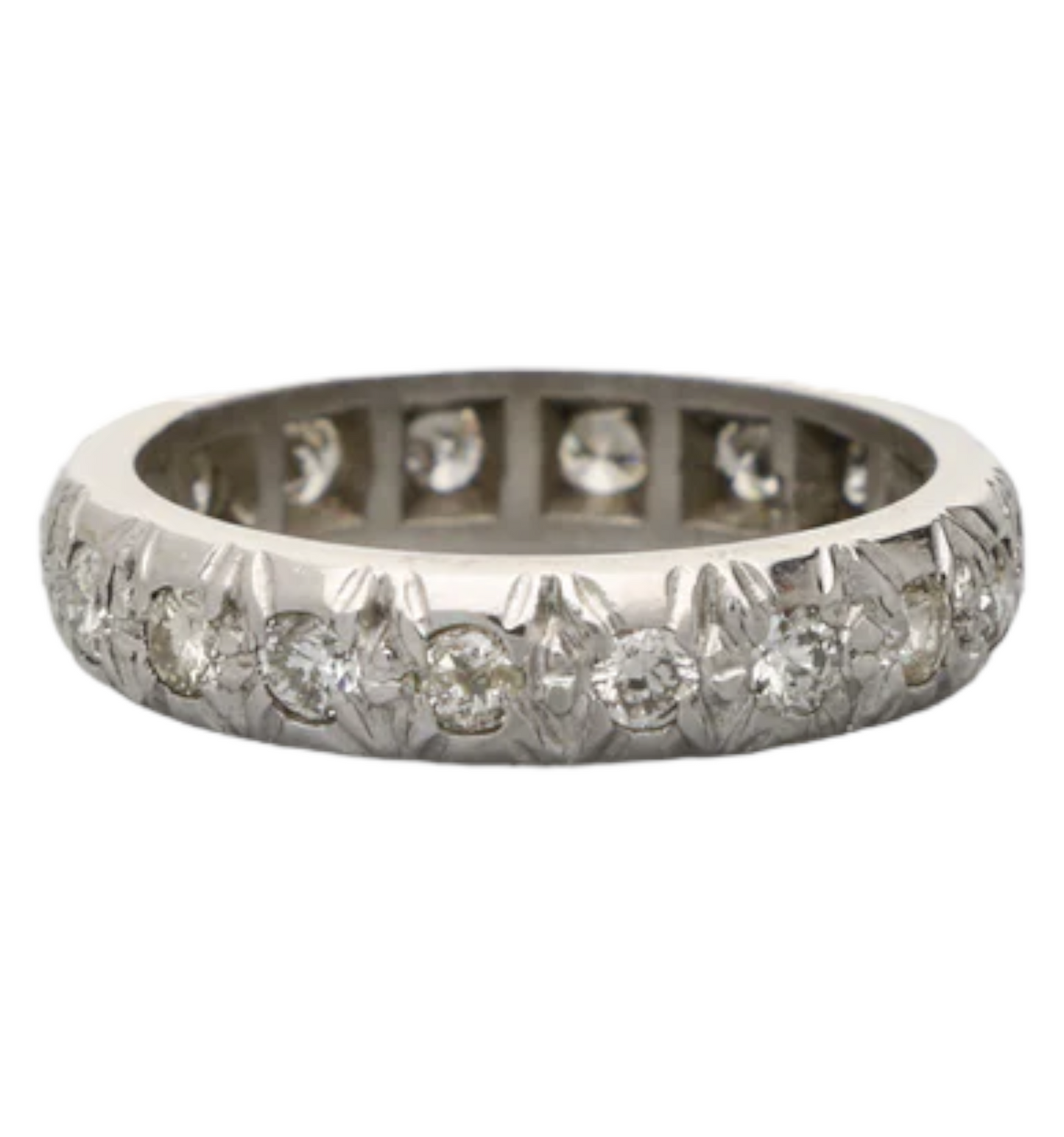 18ct 1.05ct diamond full eternity ring