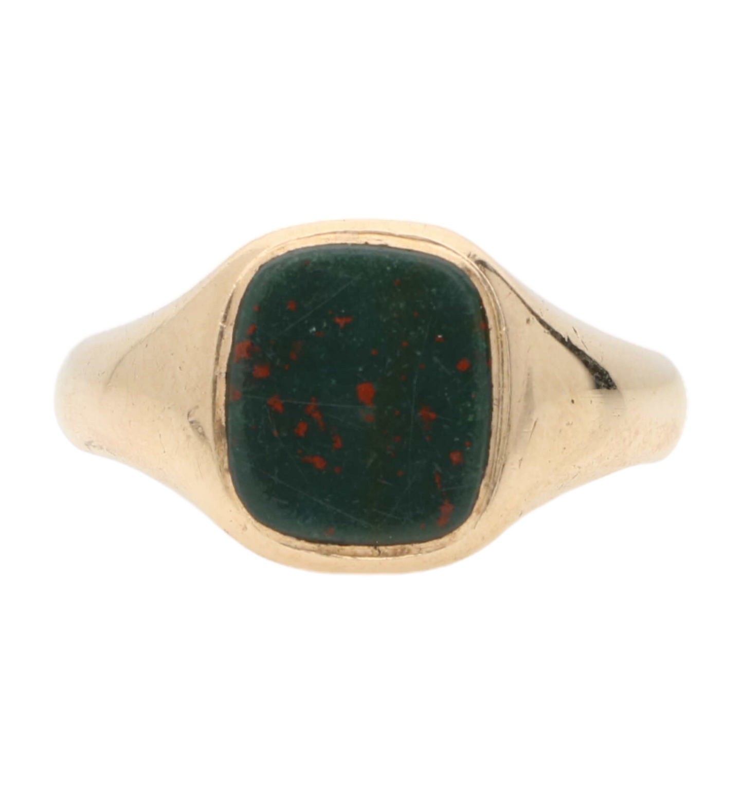 9ct bloodstone signet ring