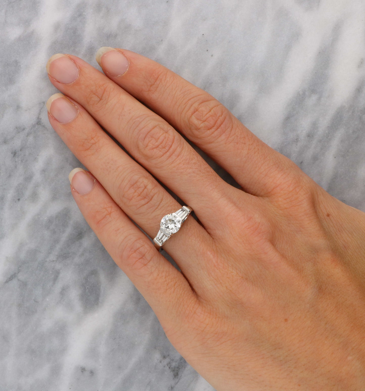 18ct 1.15ct diamond engagement ring