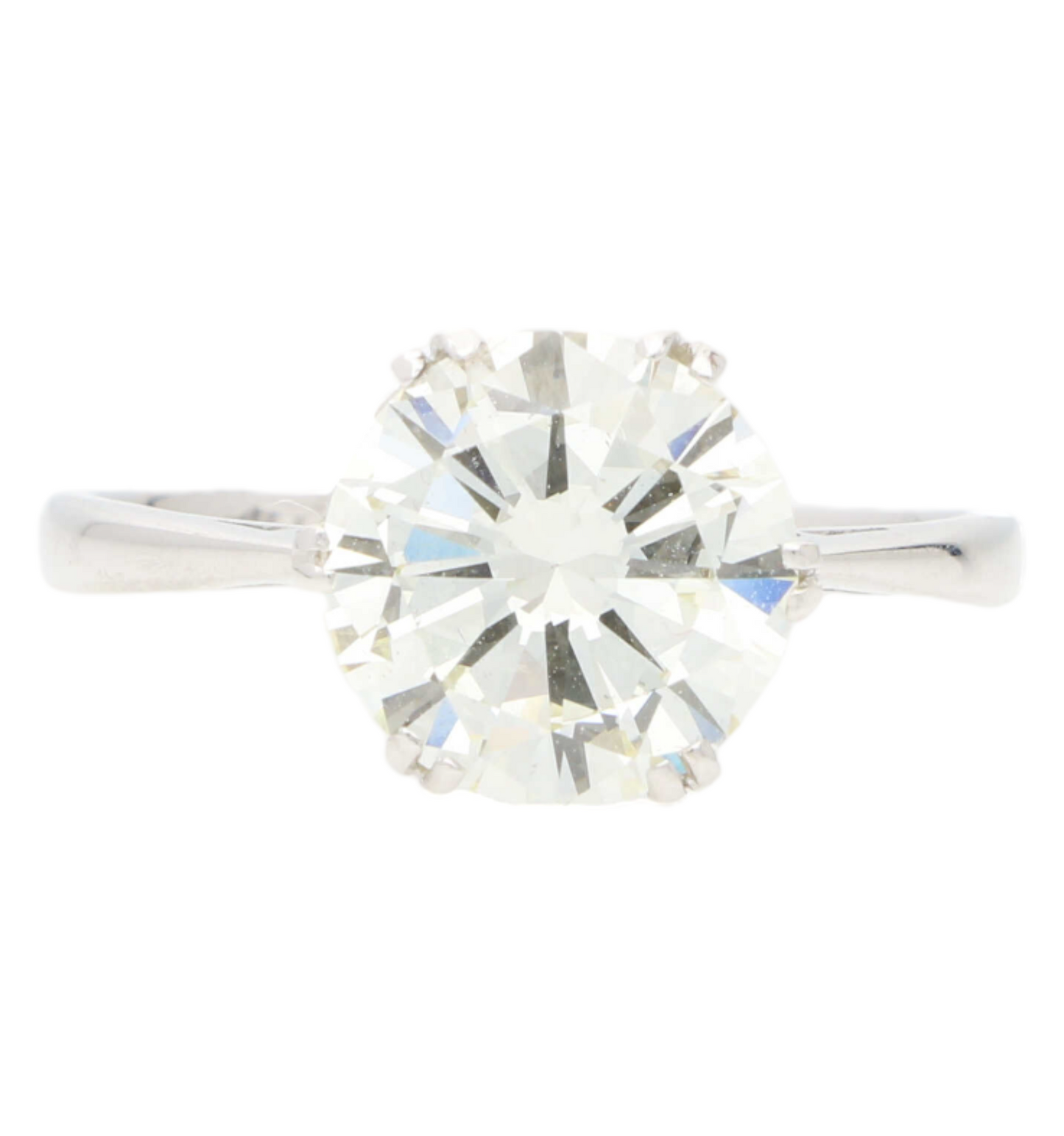 18ct 3.19ct diamond engagement ring