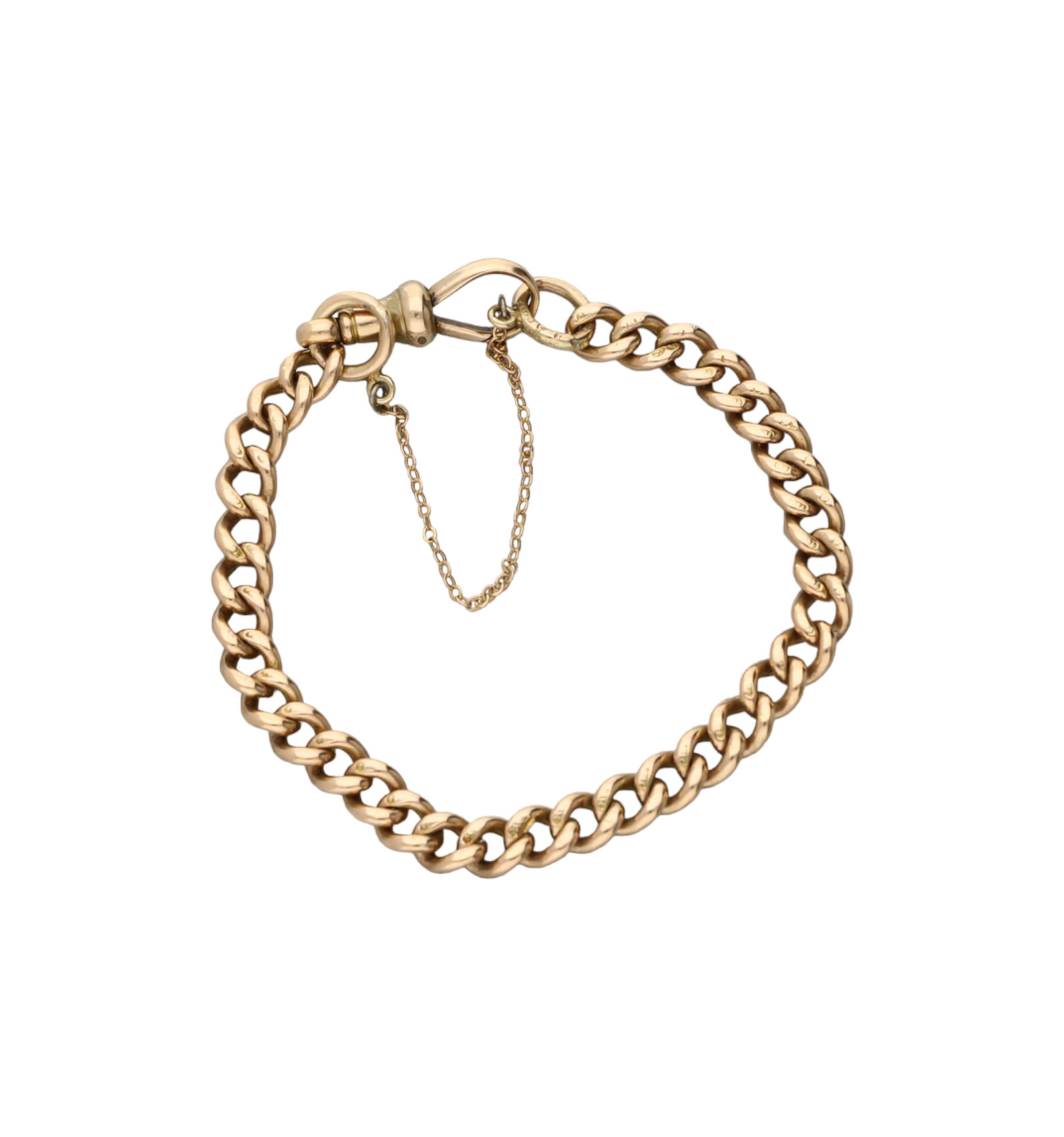 9ct curb bracelet