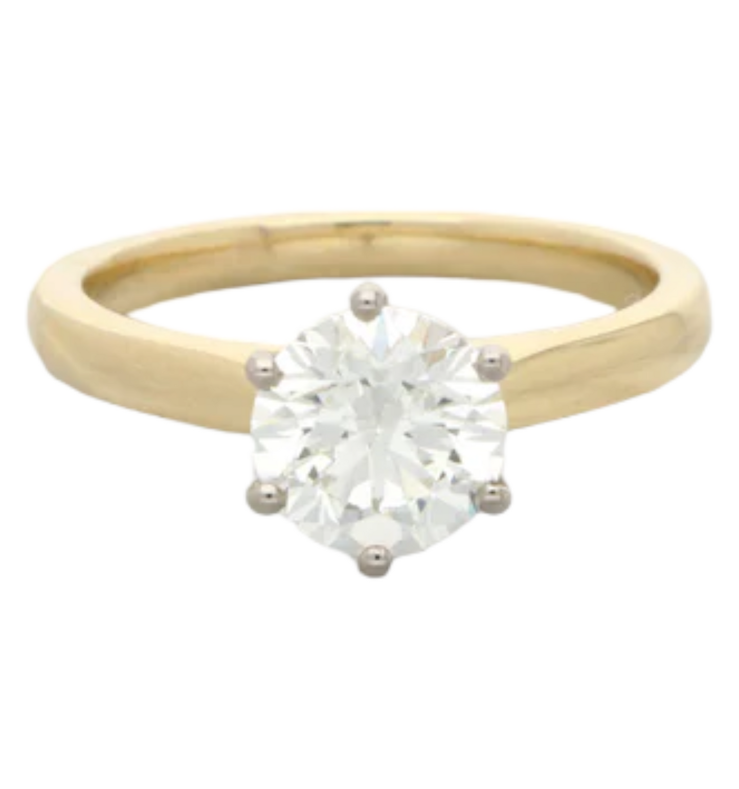 18ct 1.72ct diamond solitaire engagement ring