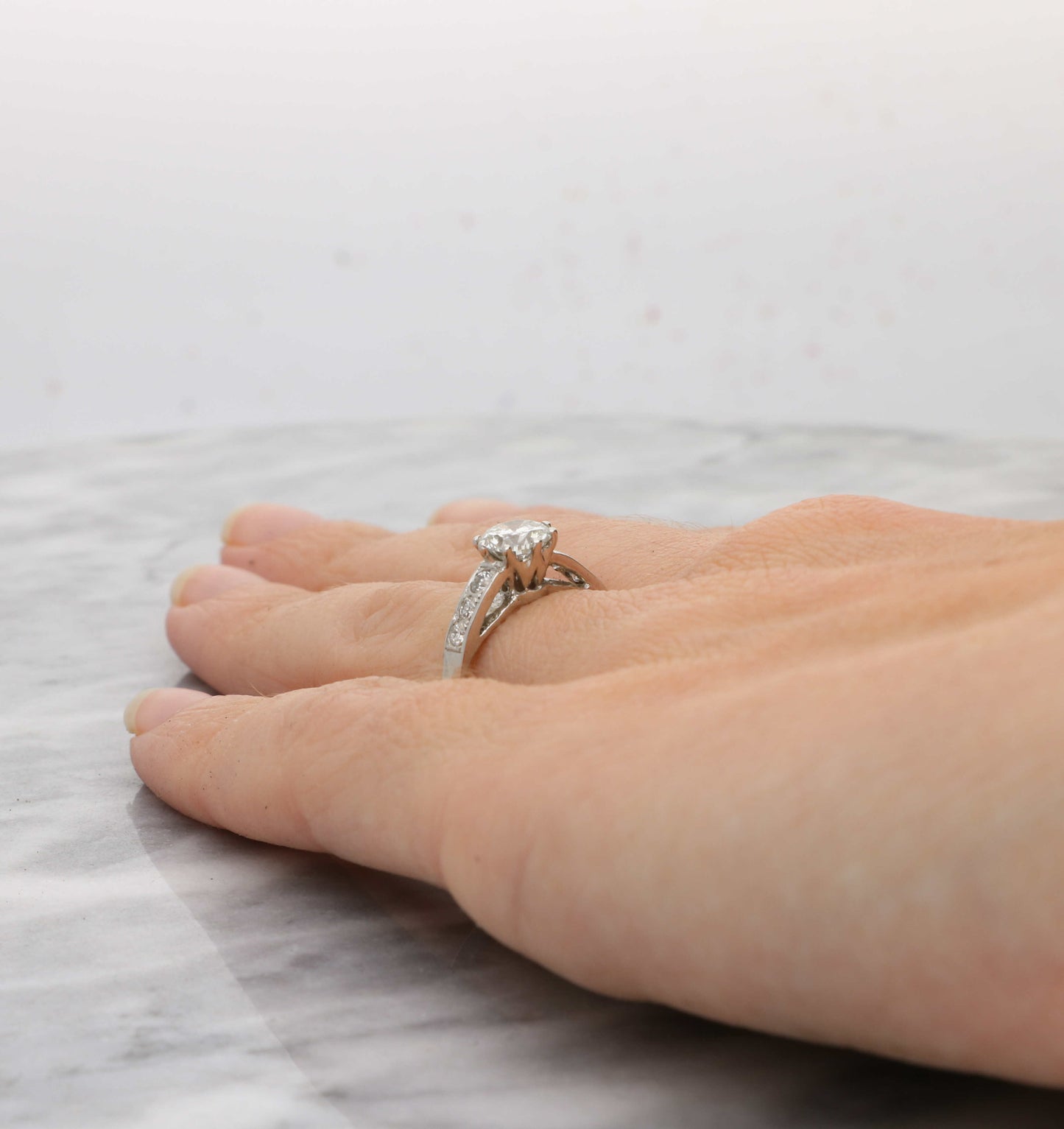 18ct diamond engagement ring