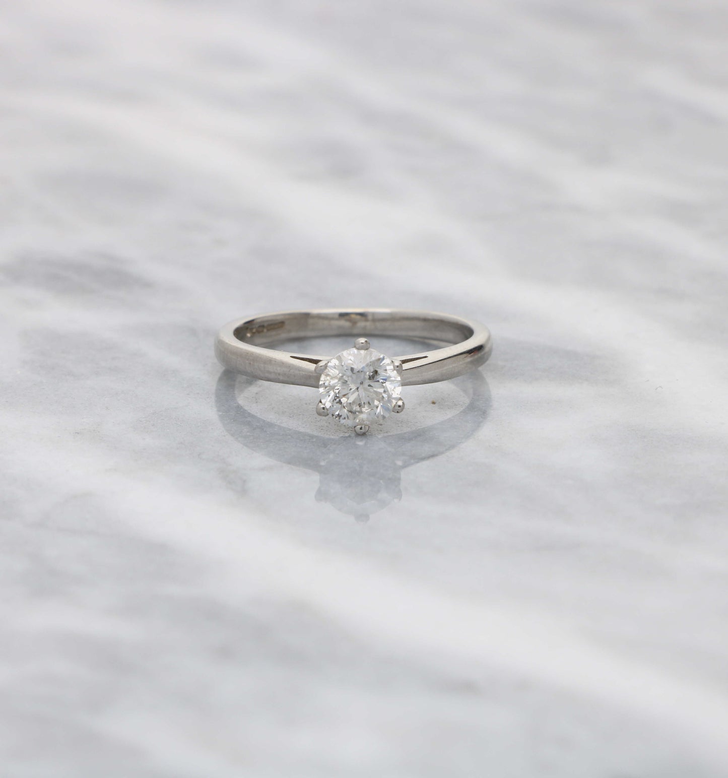 0.50ct diamond solitaire engagement ring