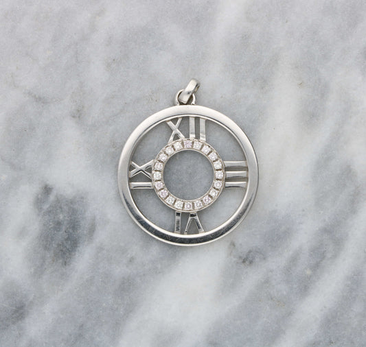 Tiffany & Co Atlas collection pendant